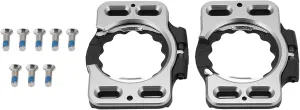 1Pair Cleats, Shoe Cleats Cover Cycling Pedal Cleats with 9 Screws for Zero, Pave/Ultra Light Action, X1, X2, X5 Zero Cleats Zero Cleats Cleats