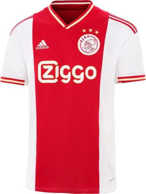 adidas AJAX Amsterdam 22/23 Home Jersey (as1, Alpha, 3X_l, Regular, Regular, 3XL) Red
