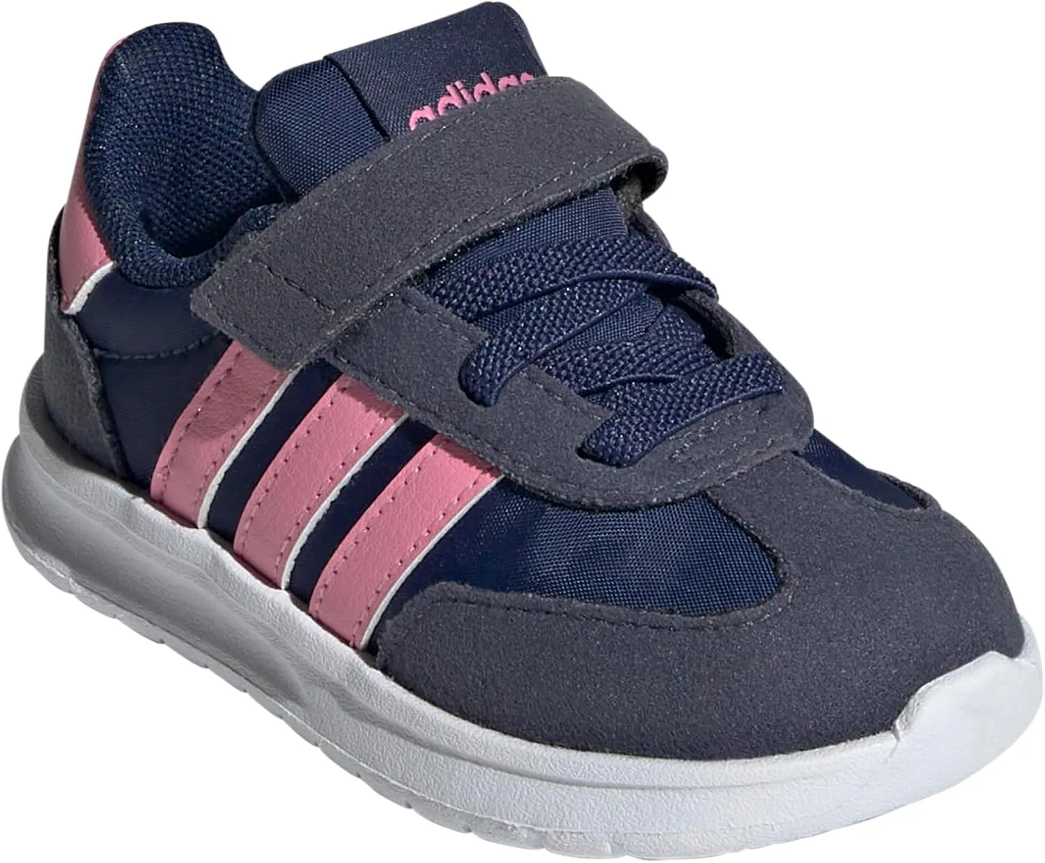 adidas Baby-Boy's Run 70s 2.0 Elastic Lace Sneaker