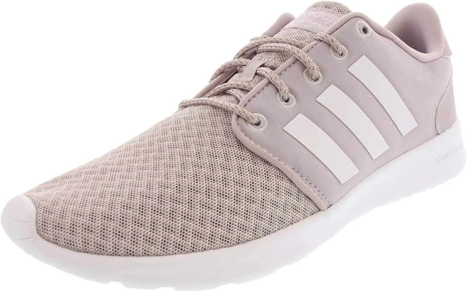 adidas Cloudfoam QT Racer Shoe - Women's Running 10 Ice Purple/White/Light Granite