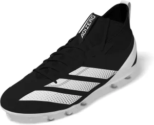 adidas Men's Adizero Impact.2 American Football Sneaker, Black/White/Black, 10