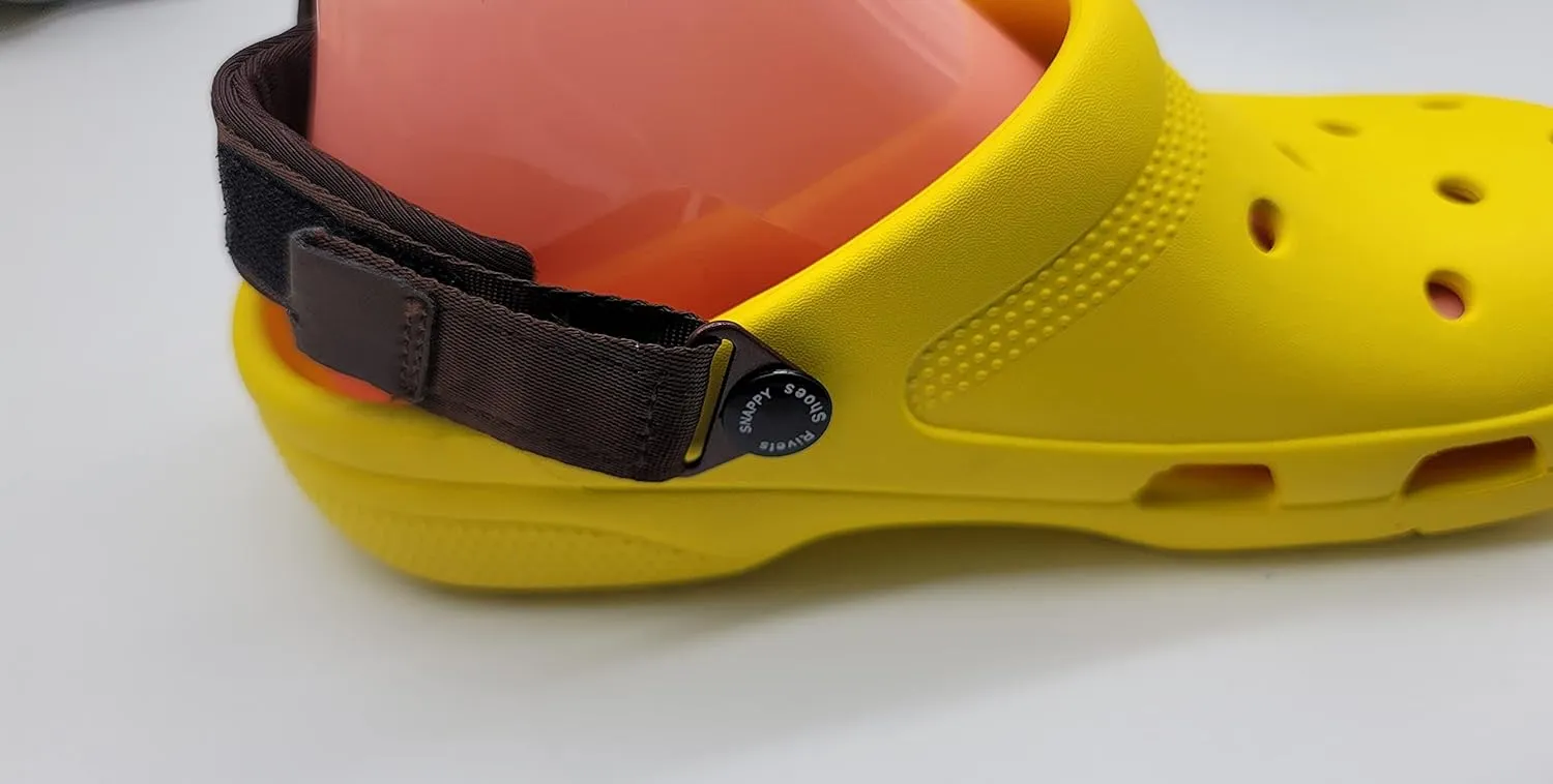 Adjustable Soft Replacement Heel Straps for croc shoe