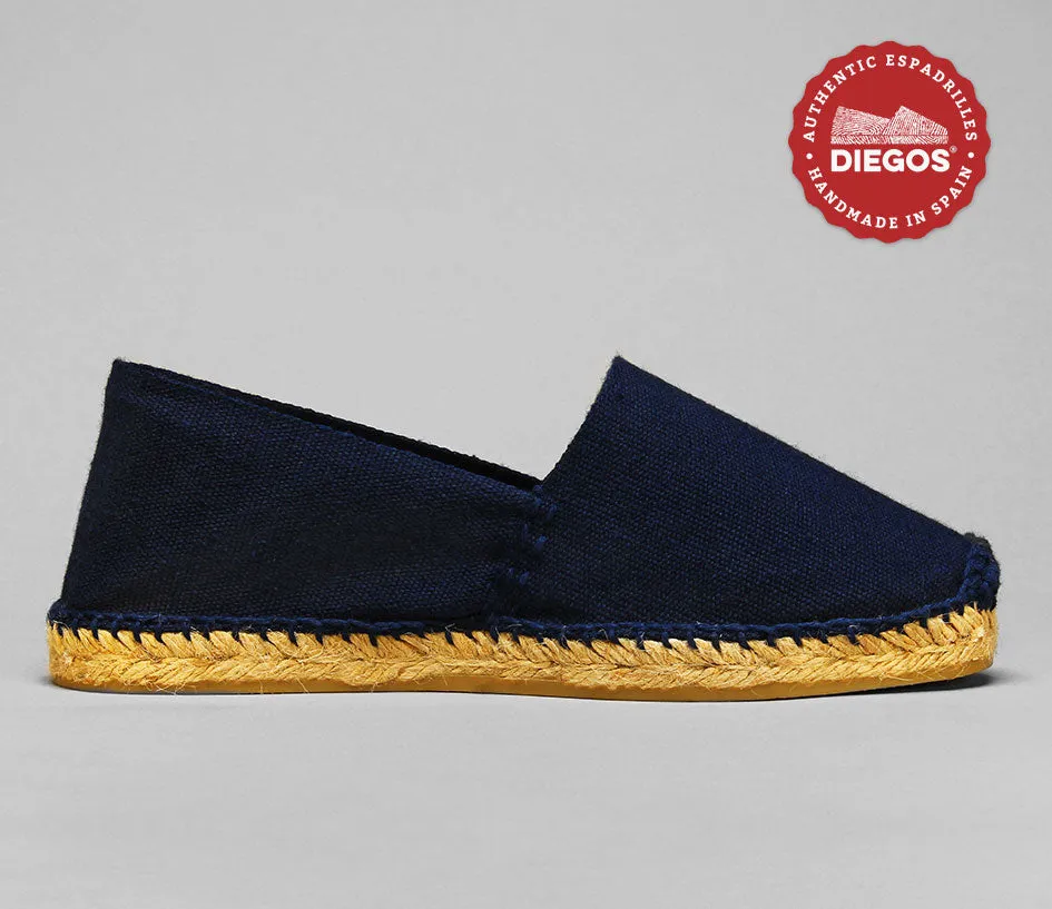 Alpargatas azul marino