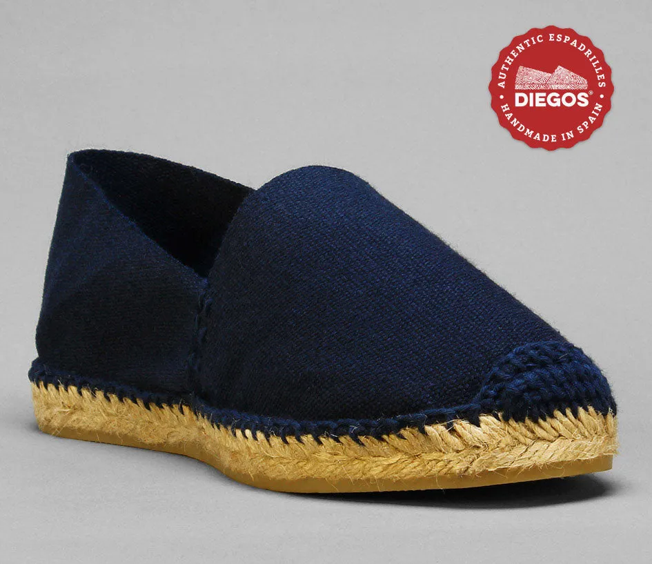 Alpargatas azul marino