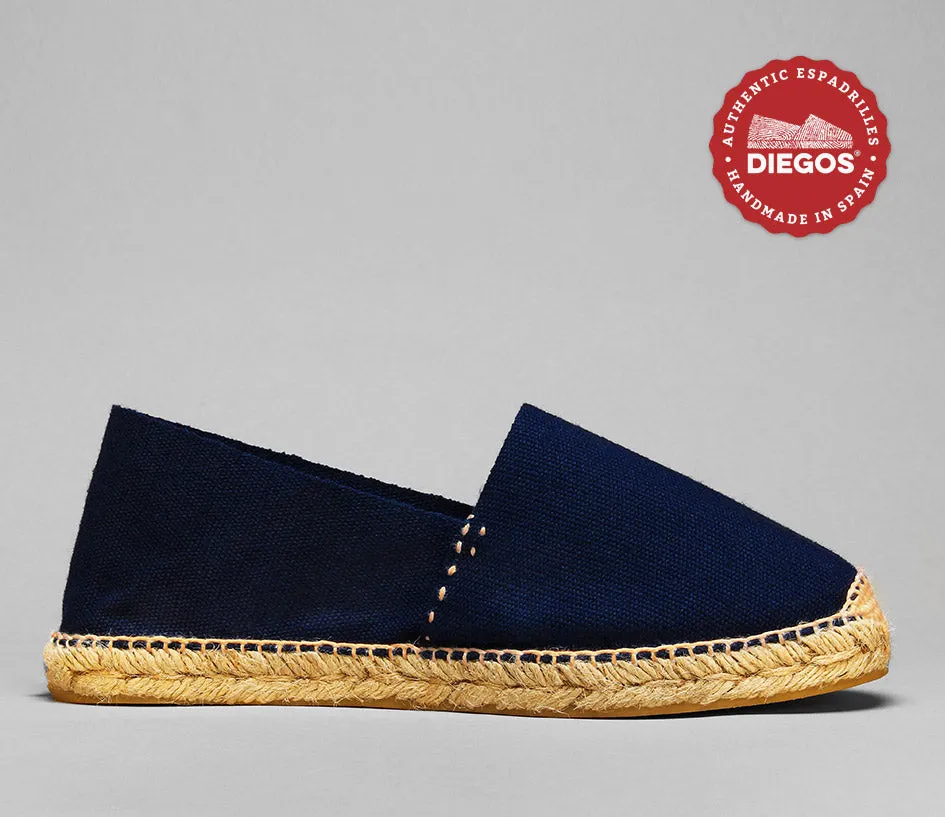 Alpargatas azul marino