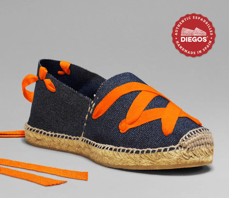 Alpargatas clásicas denim