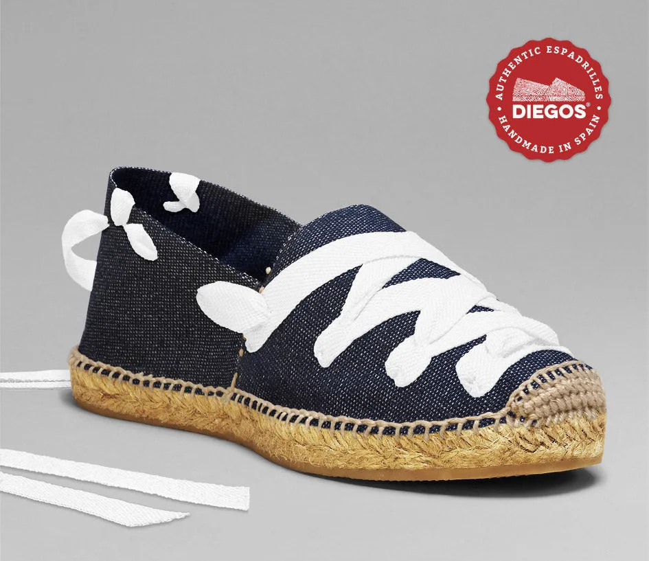 Alpargatas pamplona denim