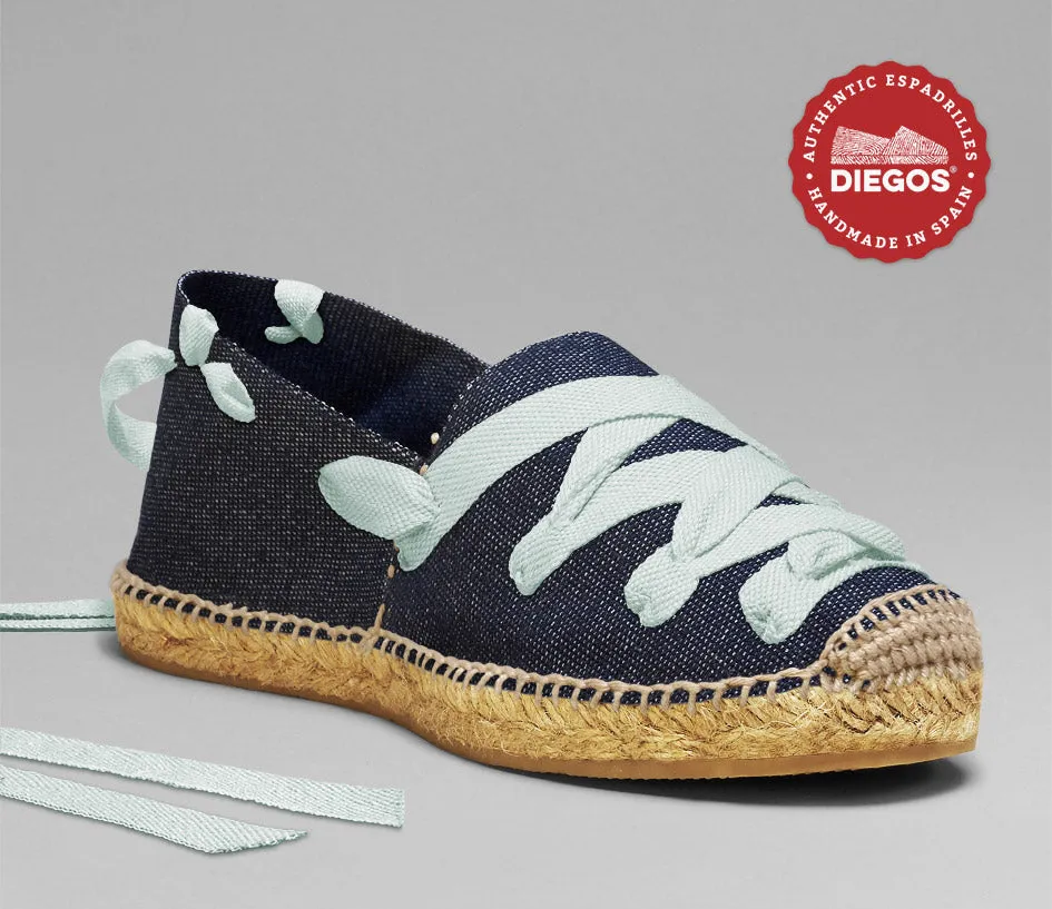 Alpargatas pamplona denim