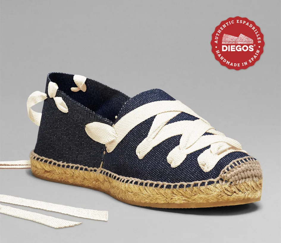 Alpargatas pamplona denim
