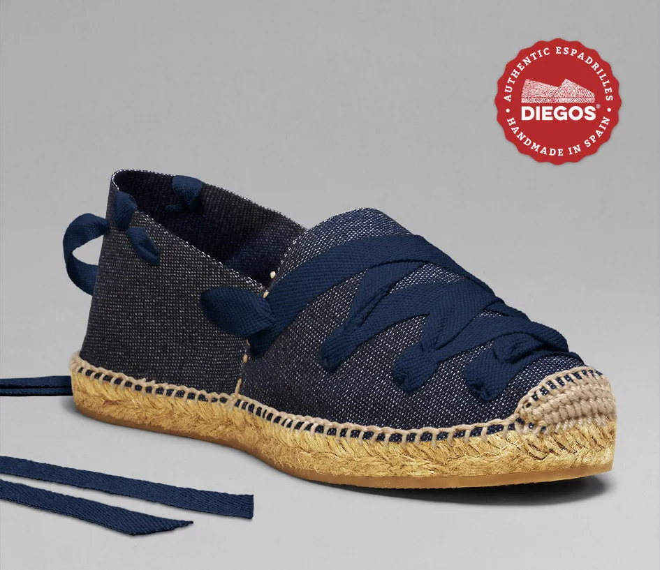 Alpargatas pamplona denim