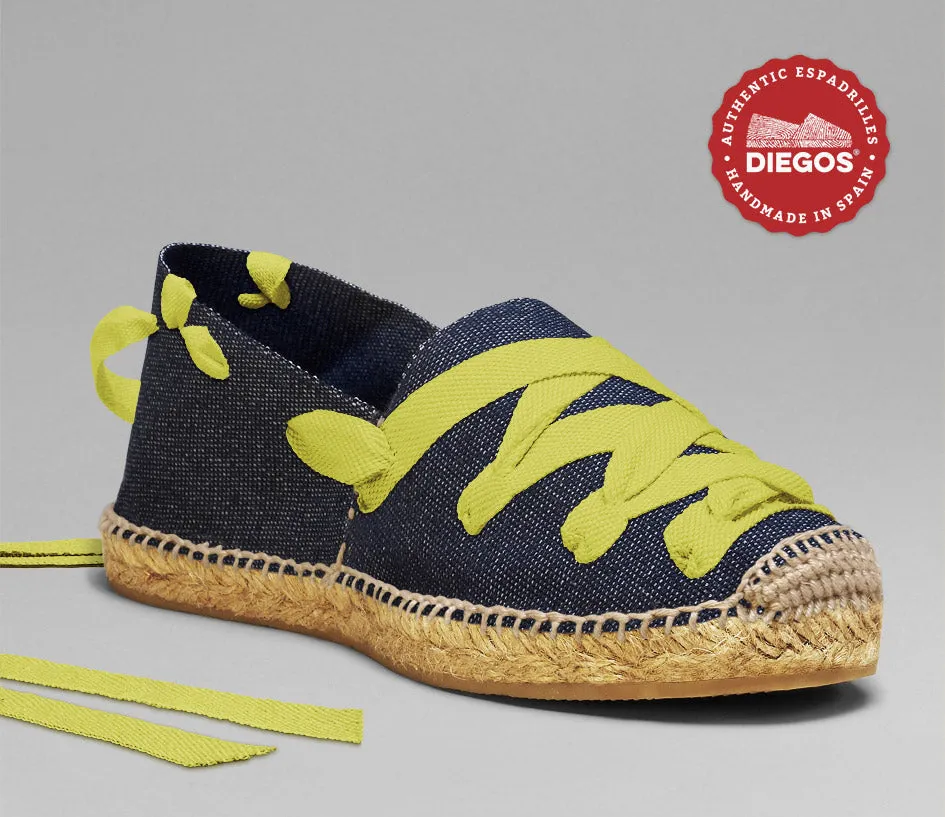 Alpargatas pamplona denim