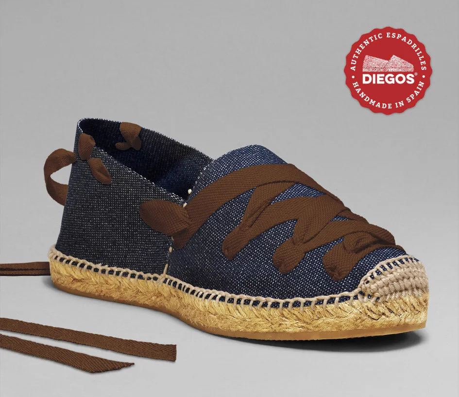 Alpargatas pamplona denim