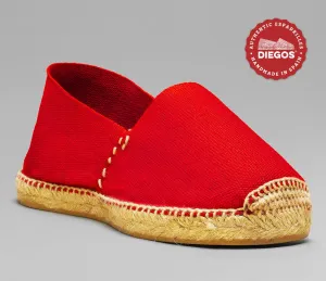 Alpargatas rojas