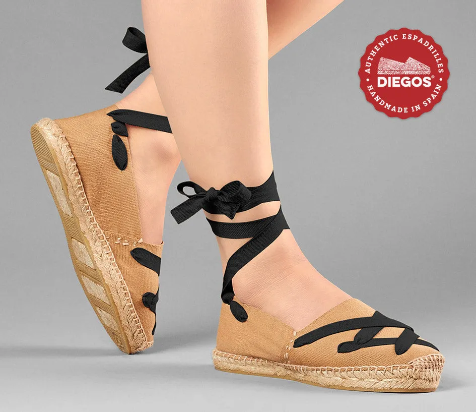 Alpargatas yute cordones clásicos