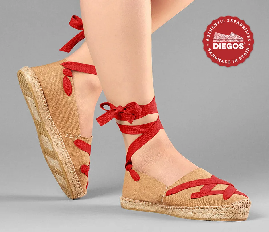 Alpargatas yute cordones clásicos