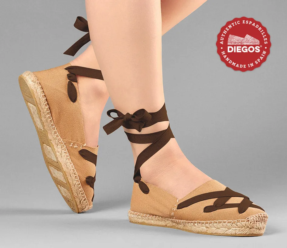 Alpargatas yute cordones clásicos