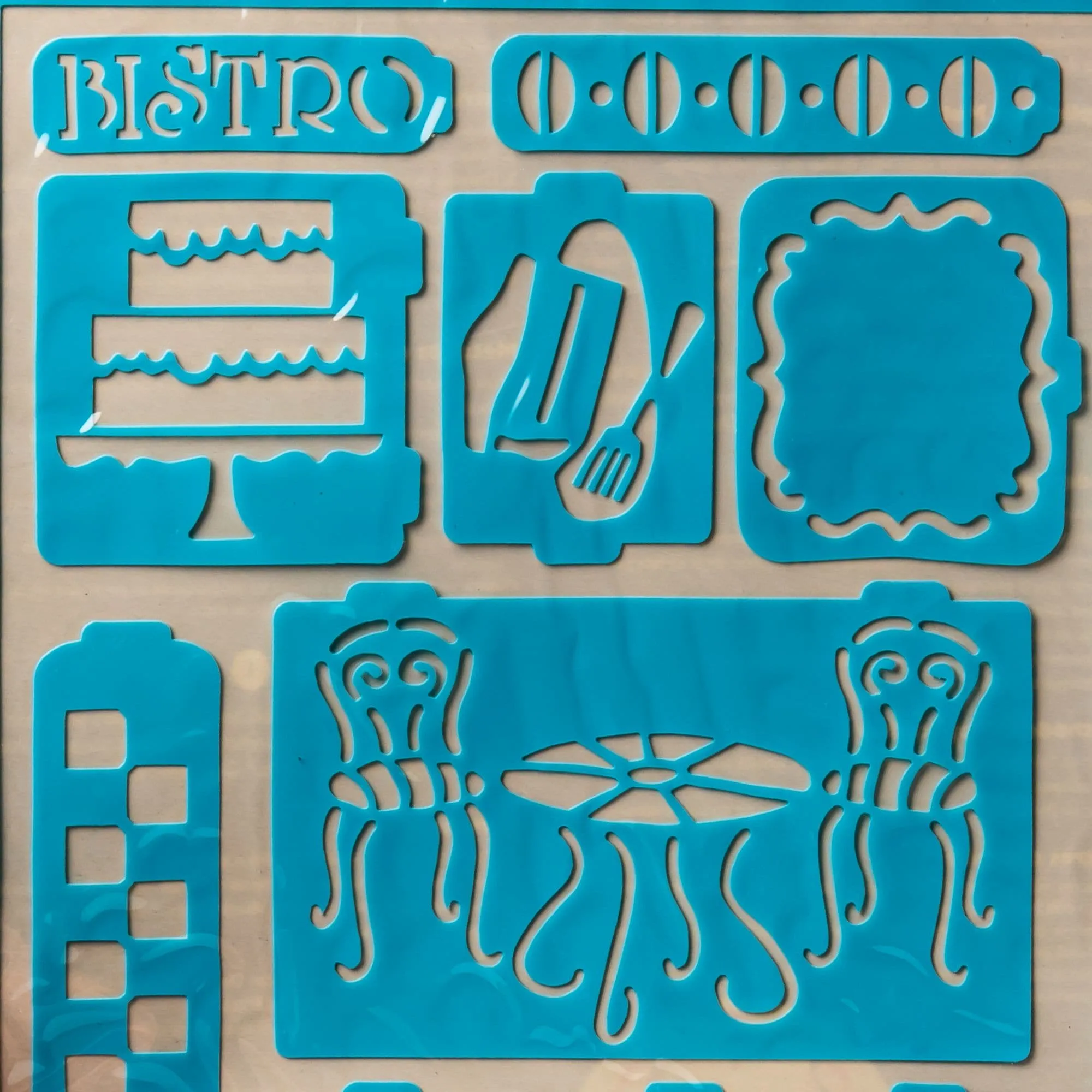 Americana Gloss Enamel Stencils 20x15cm

Bistro