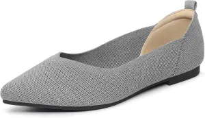 Ankis Ballet Flats Shoes for Women Dressy Comfortable, Pointed Toe Casual Work Flats for Women Foldable