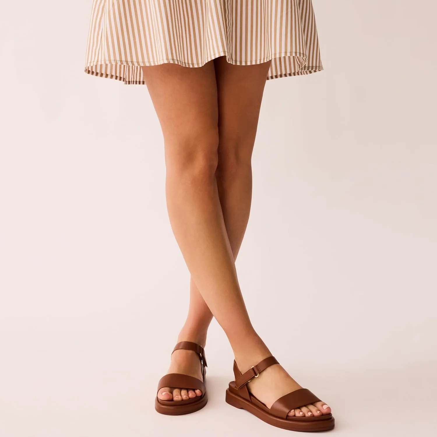 Anne Klein Women's Elani Flat Sandal