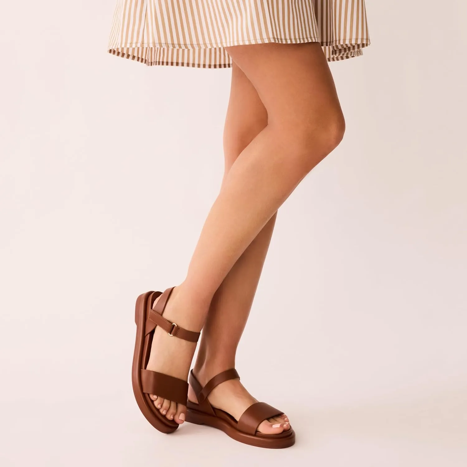 Anne Klein Women's Elani Flat Sandal