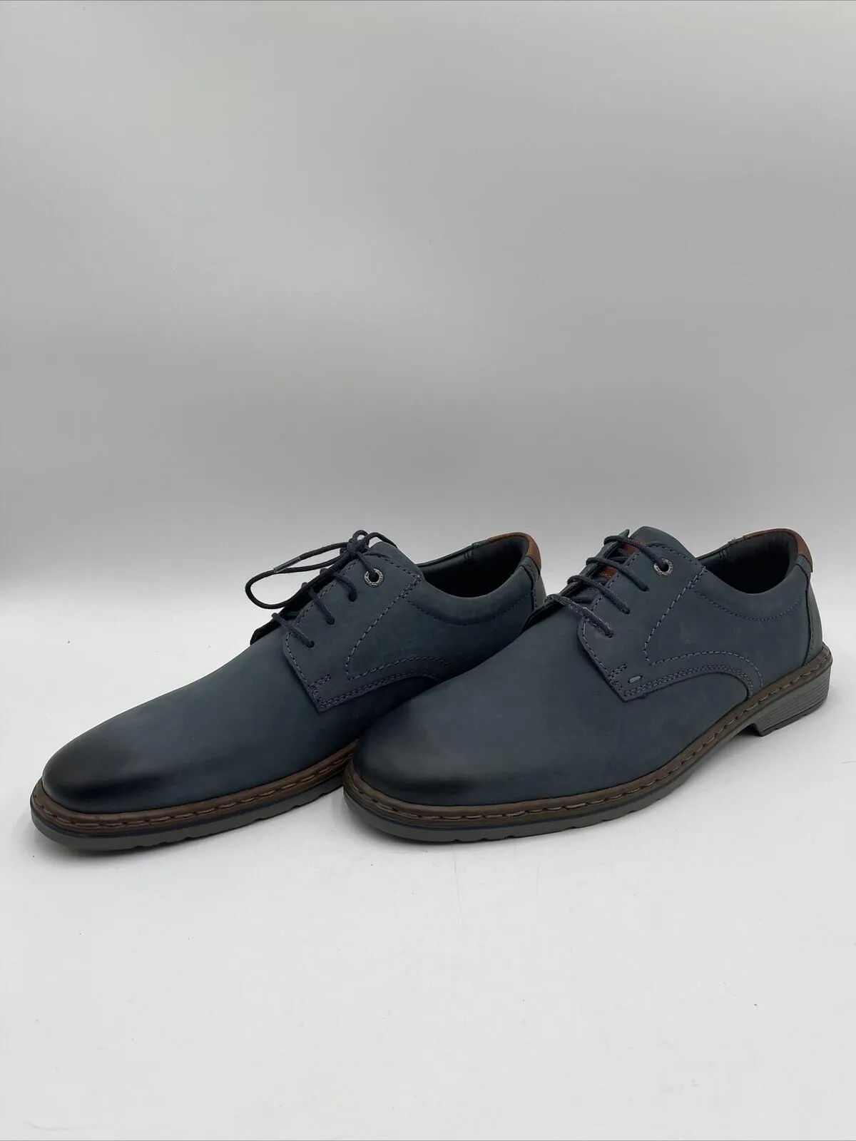 ARA Men's Darien Oxford Loafer Blue Size 45 - Very Good
