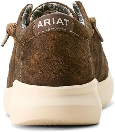 ARIAT Mens Hilo Moc Toe Slip On Casual Shoes - Brown