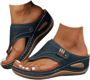 Avylays Orthopedic Sandals,Breathable Mesh Hollow Sports Sandals,Orthopedic Flip-Flops Summer Comfortable Sandals
