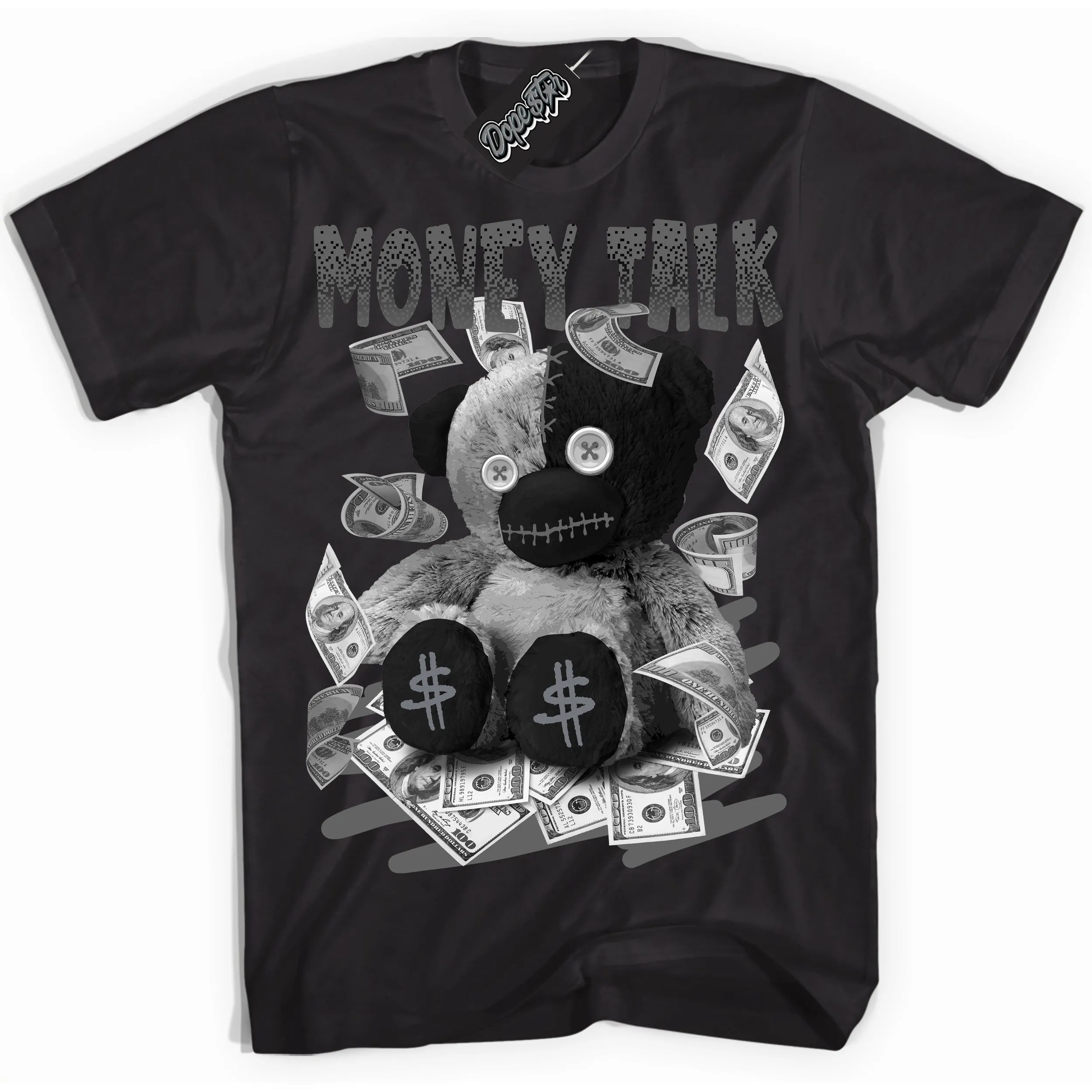 Barons 12s Sneaker Shirt Money Talk Bear Graphic