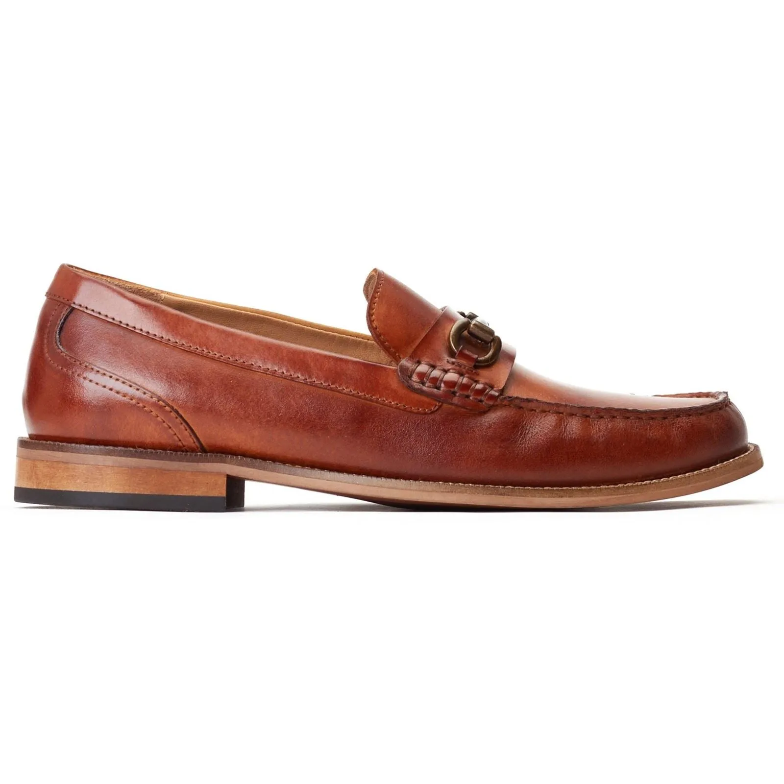 Base London Men's Madison Loafer in Brown