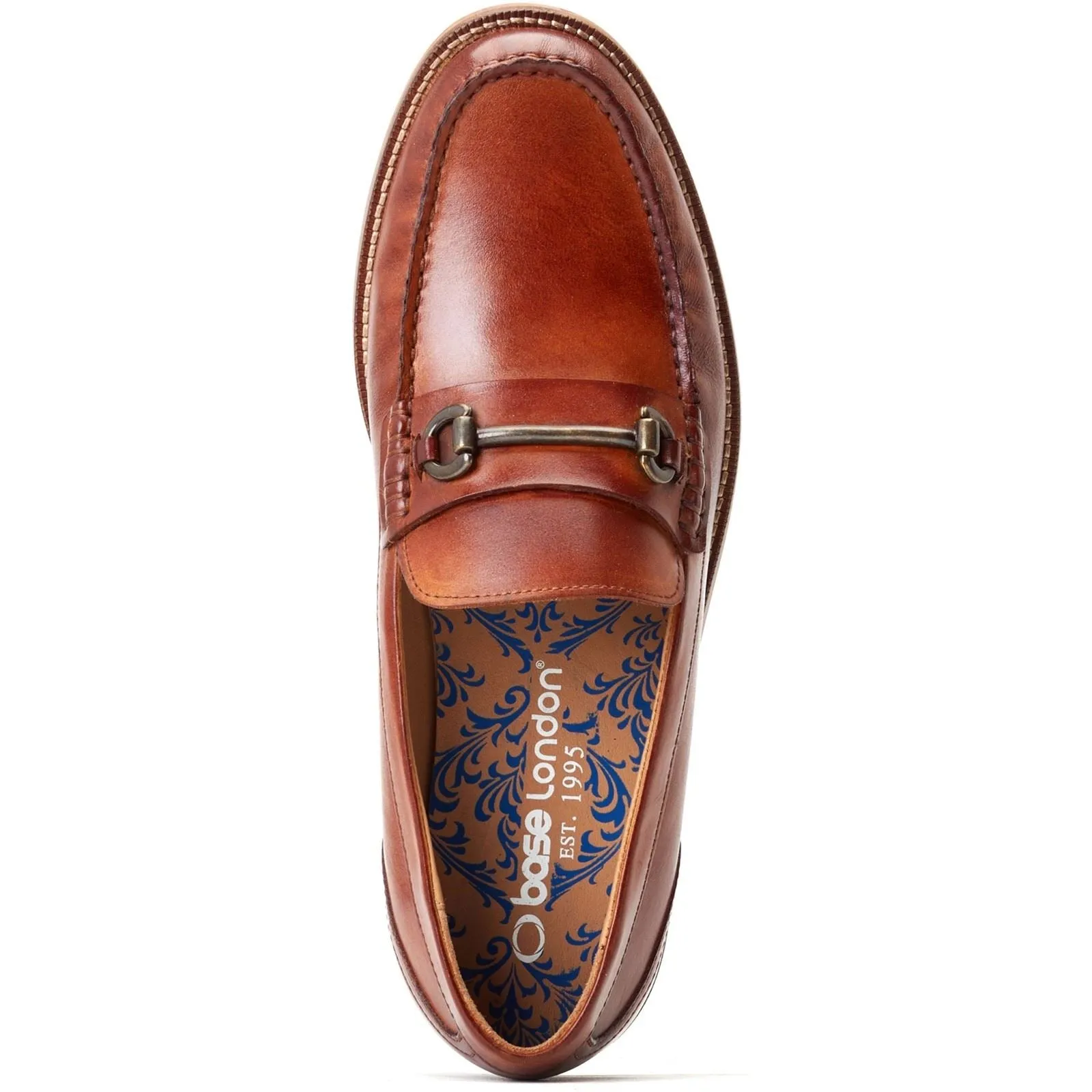 Base London Men's Madison Loafer in Brown