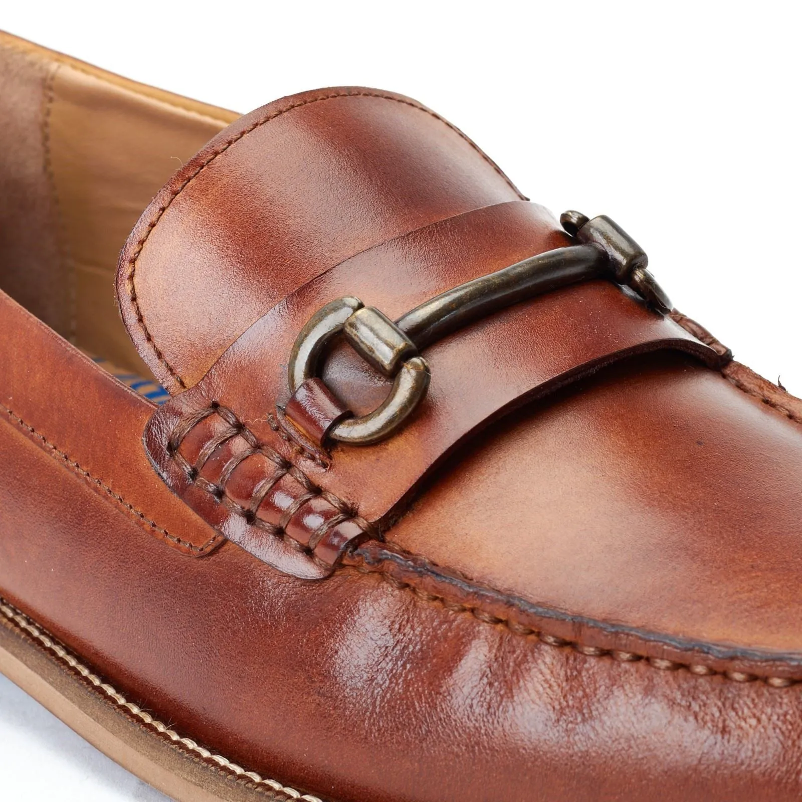 Base London Men's Madison Loafer in Brown