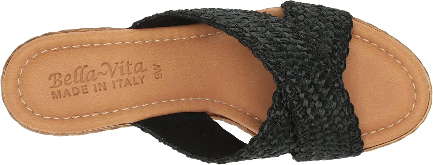 Bella Vita Made in Italy Women's Exa-Italy Wedge Sandal