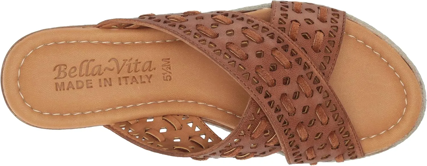 Bella Vita Made in Italy Women's Exa-Italy Wedge Sandal