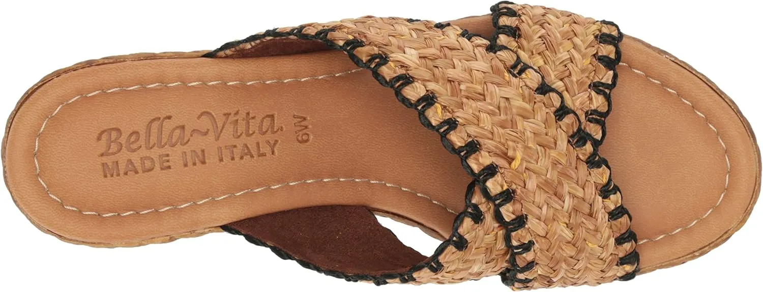 Bella Vita Made in Italy Women's Exa-Italy Wedge Sandal