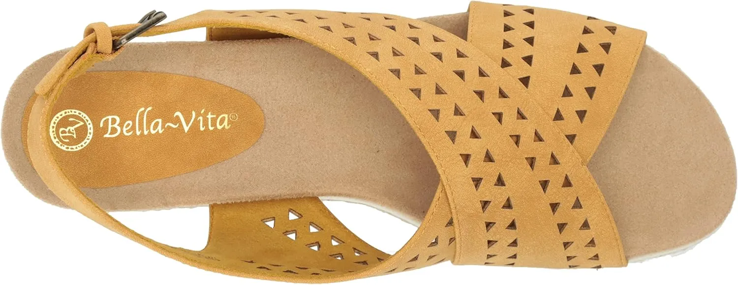 Bella Vita Women's Cosette Wedge Sandal