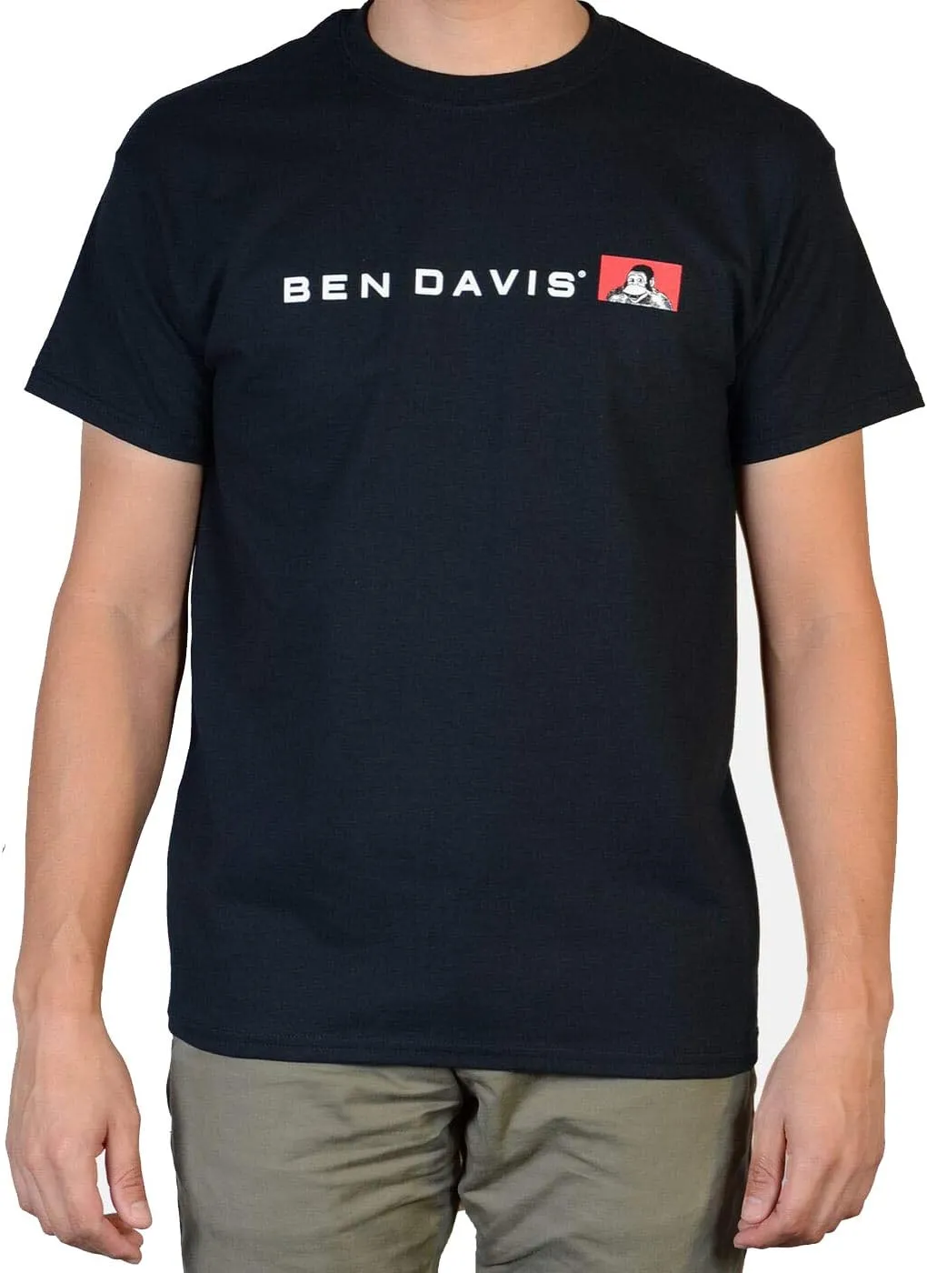 Ben Davis Men's Flat Line Short Sleeve Graphic T-Shirt