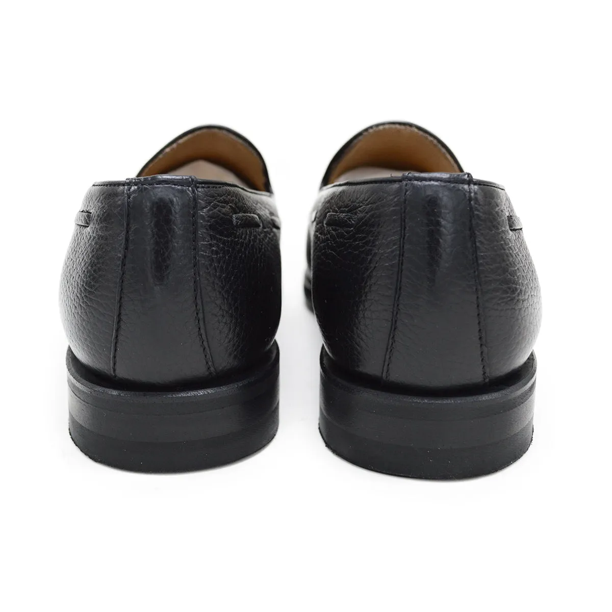 Berwick 1707 Tasselled Slip On (8491) Black Deerskin