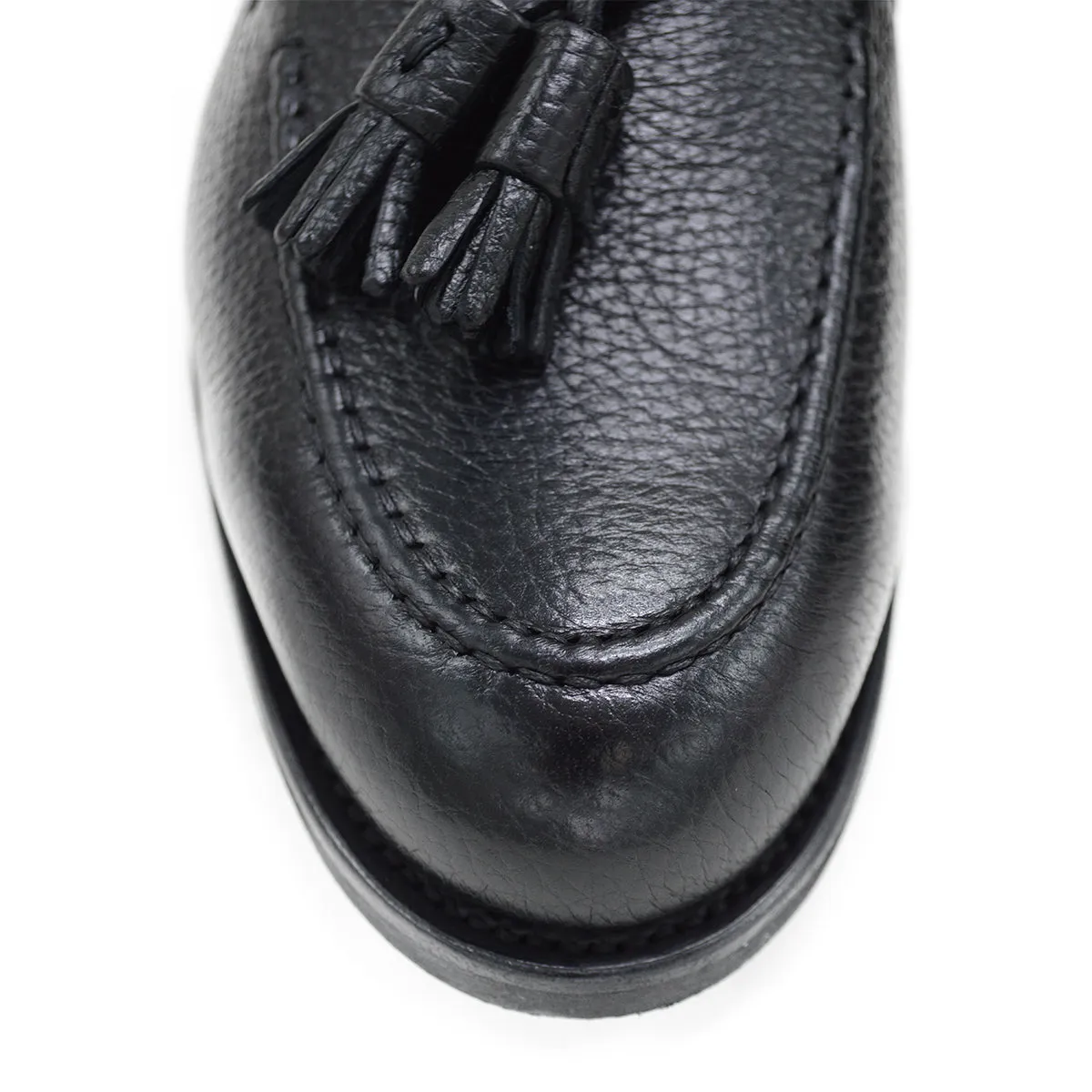 Berwick 1707 Tasselled Slip On (8491) Black Deerskin