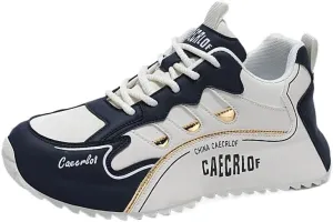 Big Size Men's Fashionable Flat Sports Shoes - Comfortable Skateboarding & Outdoor Non-Slip Walking Casual Sneakers