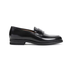 Black Calf Leather Sweeny Loafer