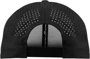 Branded Bills Old Glory Stealth PVC Flat Performance, Lightweight, Comfortable Baseball Cap