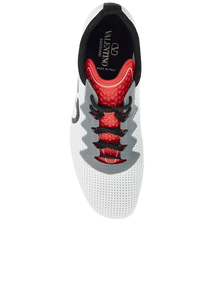 Breathable Polyurethane Sneaker With Hookandloop Closure