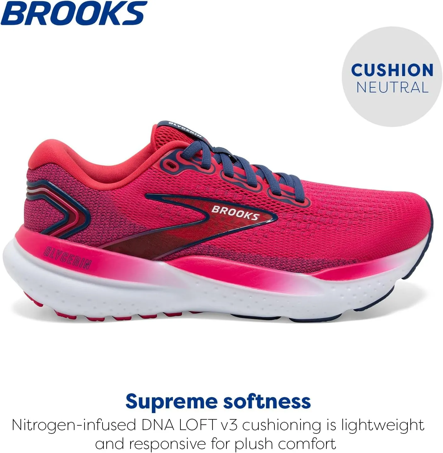 Brooks Women’s Glycerin 21 Neutral Running Shoe