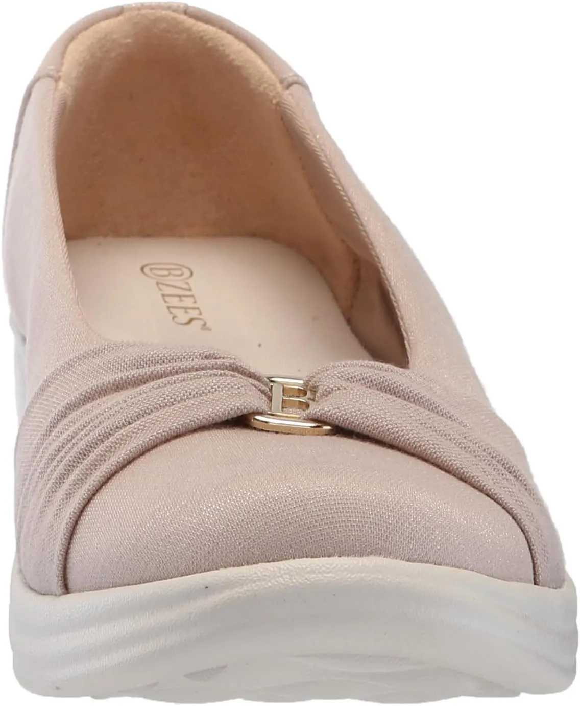 BZees Women's Paige Machine Washable Slip on Loafer