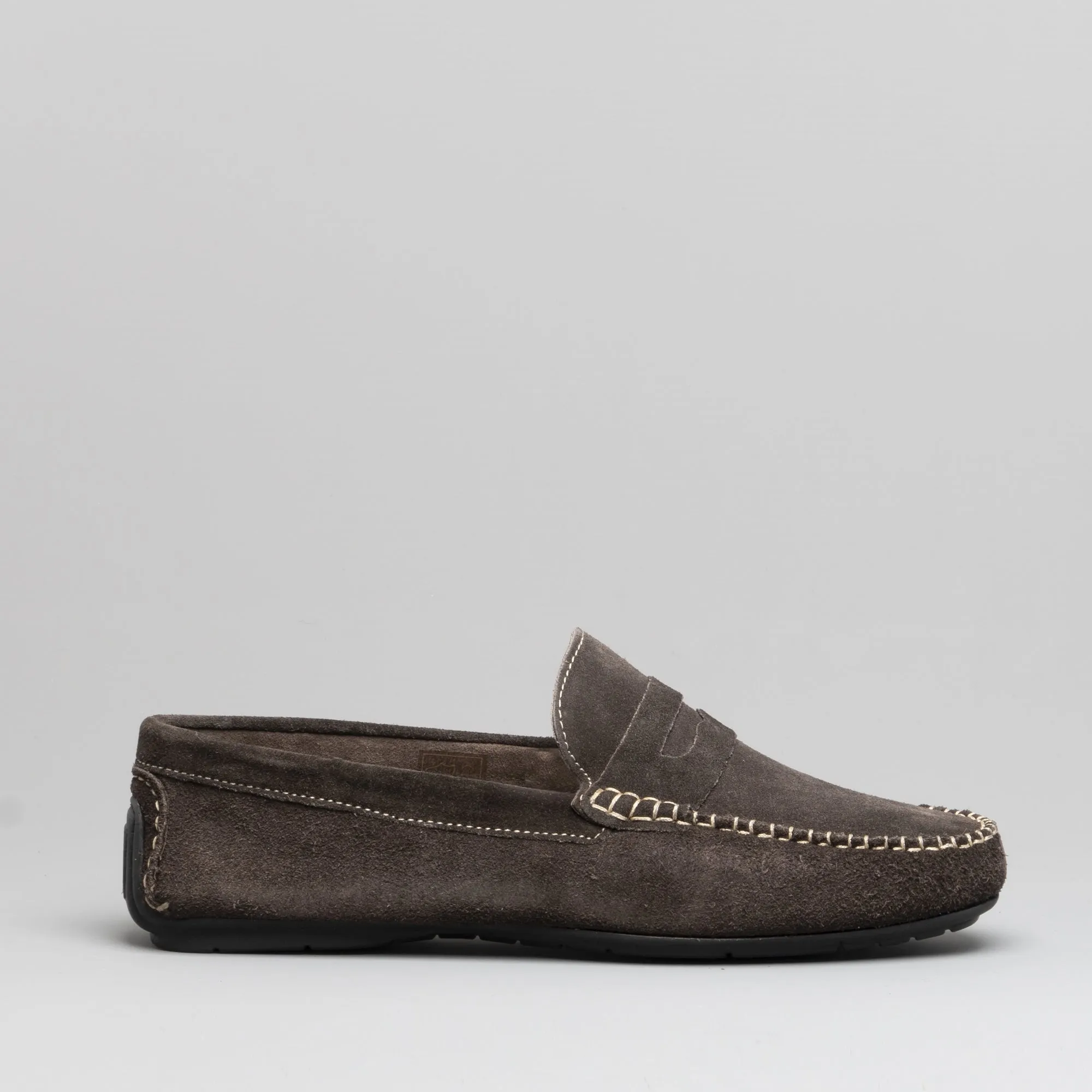 Catesby Shoemakers JOSEPH Mens Suede Leather Casual Driving Loafers Brown