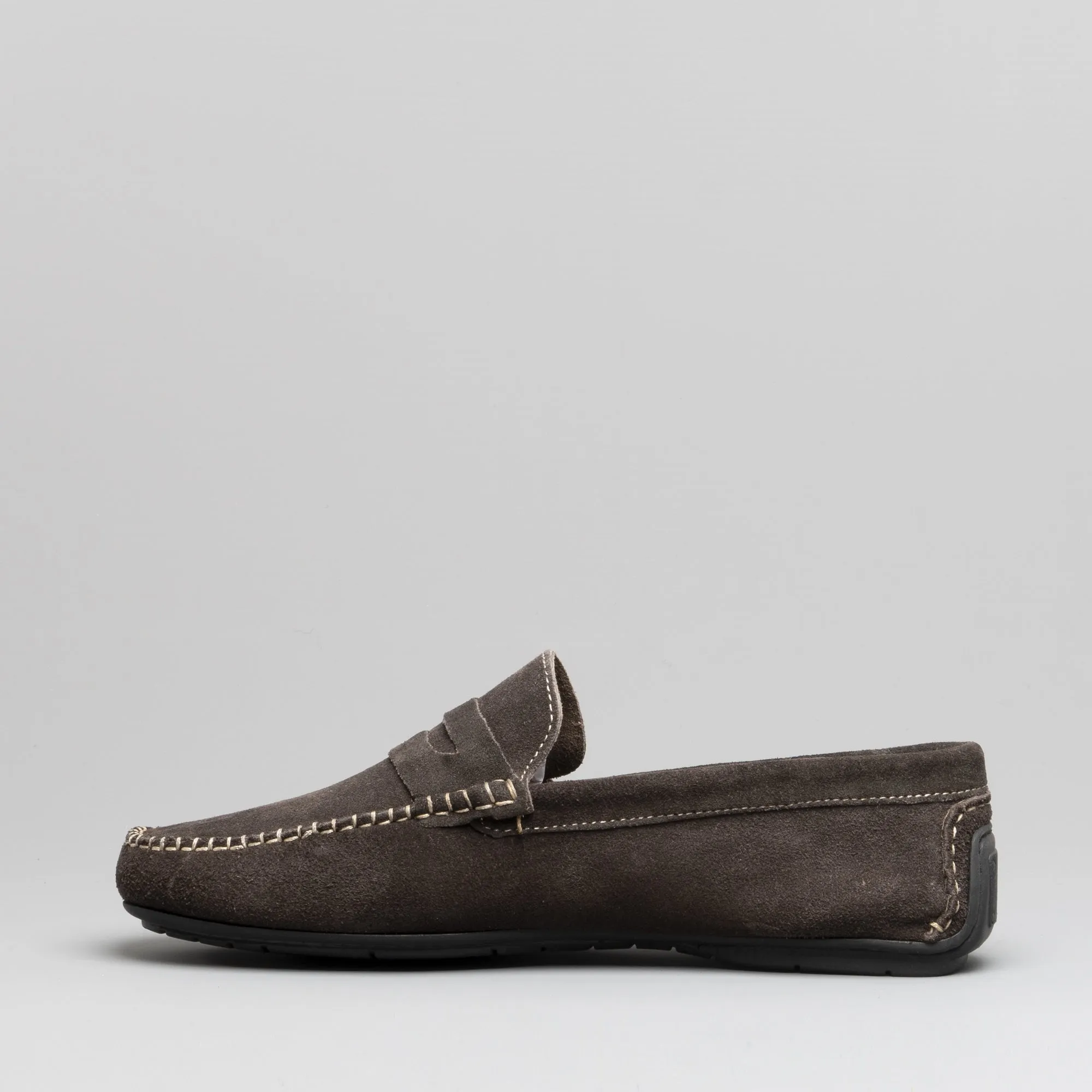 Catesby Shoemakers JOSEPH Mens Suede Leather Casual Driving Loafers Brown