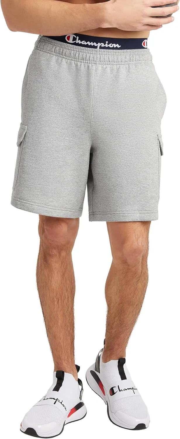 Champion Men's Cargo Shorts, Powerblend, Shorts For Men, Comfortable Cargo Shorts For Men (Reg. Or Big & Tall)