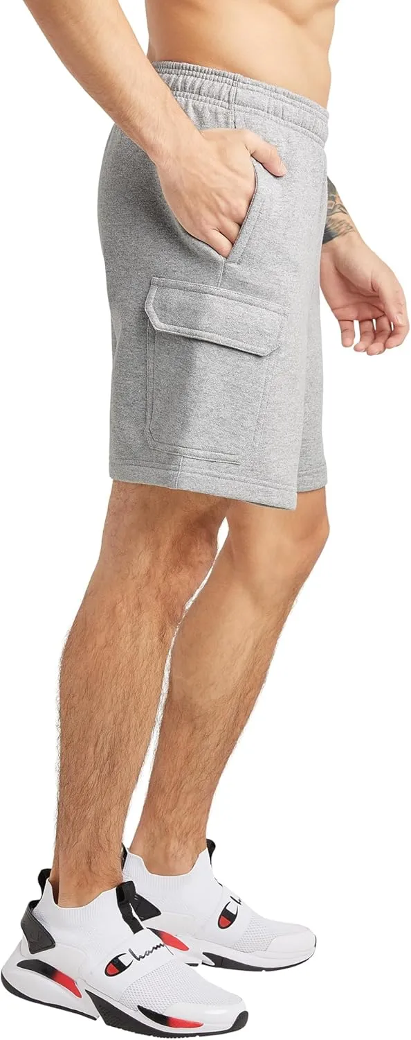 Champion Men's Cargo Shorts, Powerblend, Shorts For Men, Comfortable Cargo Shorts For Men (Reg. Or Big & Tall)