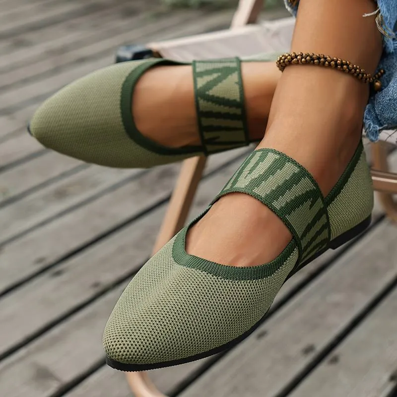 Chic &amp; comfortable pointed flat shoes
