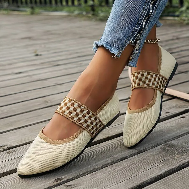 Chic &amp; comfortable pointed flat shoes